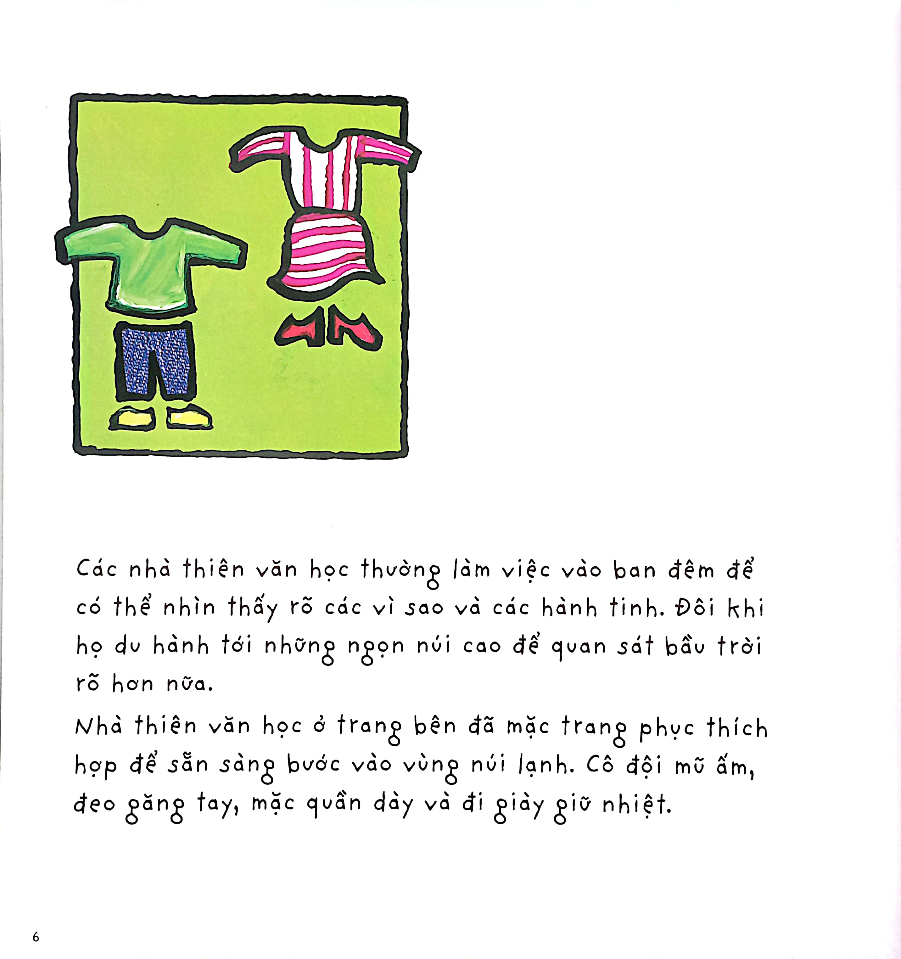 cuốn sách lớn rực rỡ về - nhà thiên văn học (kèm từ vựng song ngữ) - Ảnh 5
