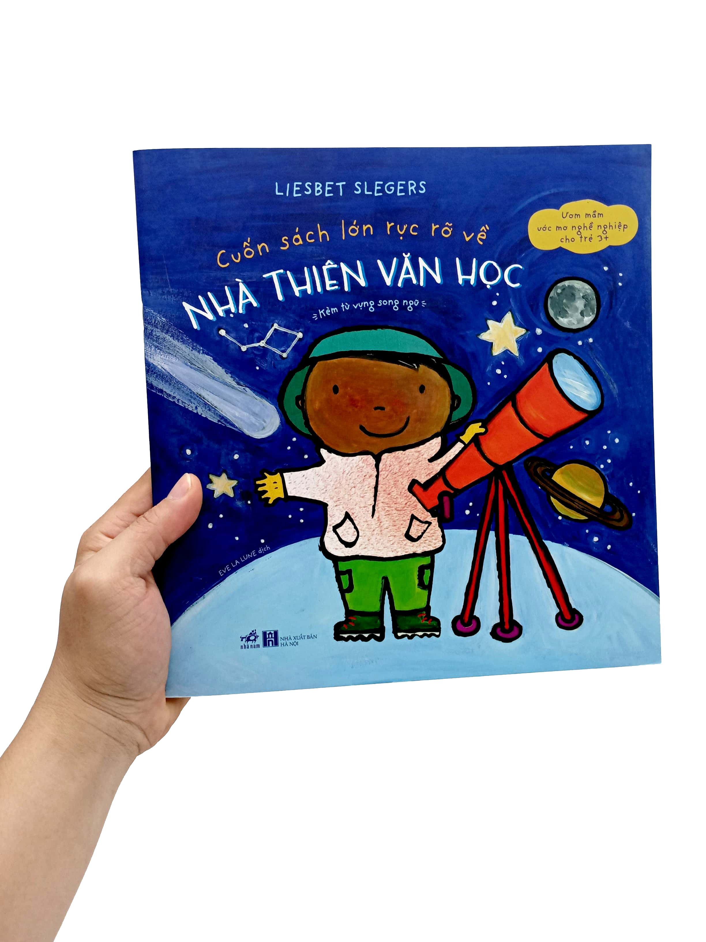 cuốn sách lớn rực rỡ về - nhà thiên văn học (kèm từ vựng song ngữ) - Ảnh 7