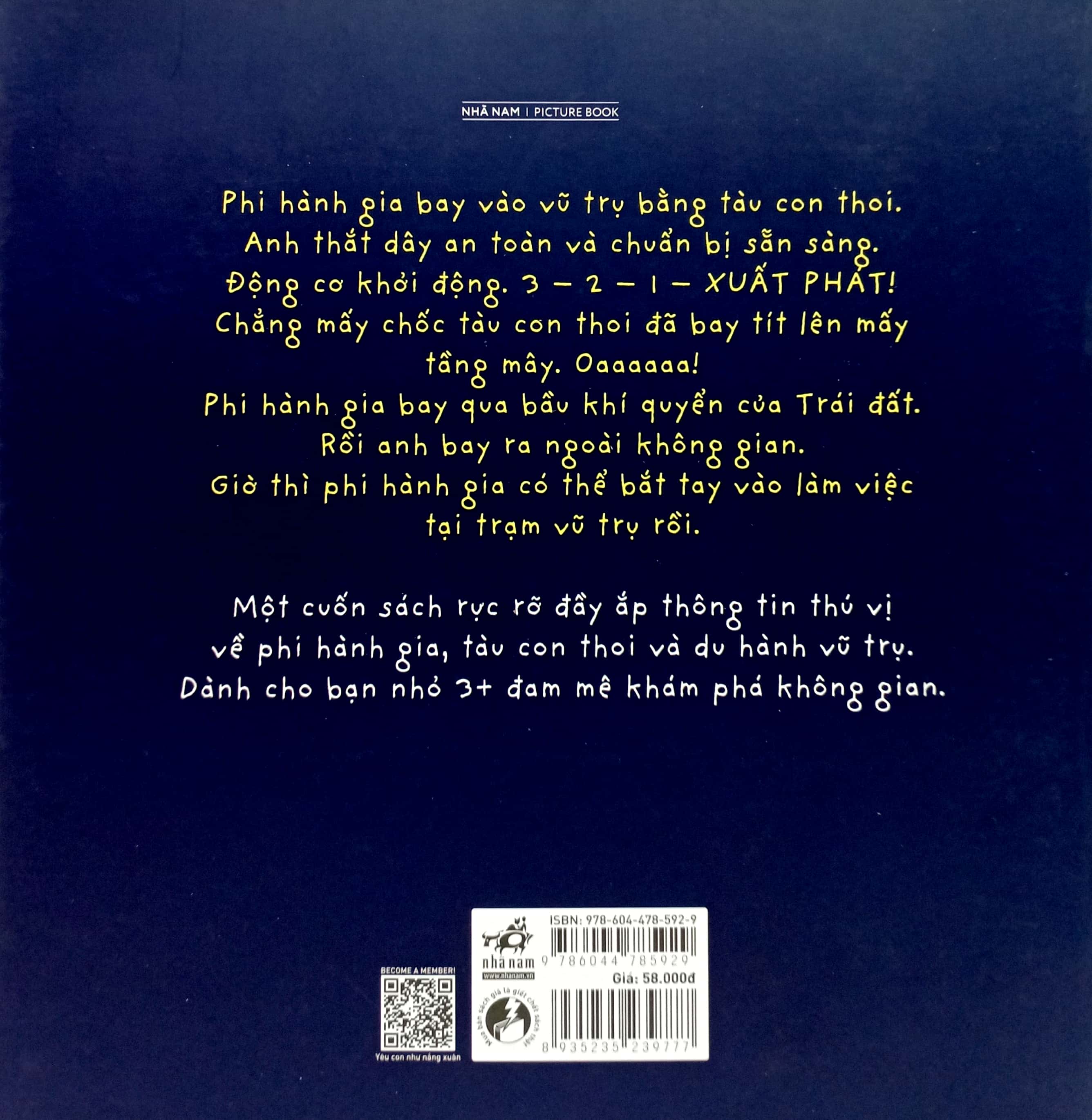 cuốn sách lớn rực rỡ về - phi hành gia (kèm từ vựng song ngữ) - Ảnh 6