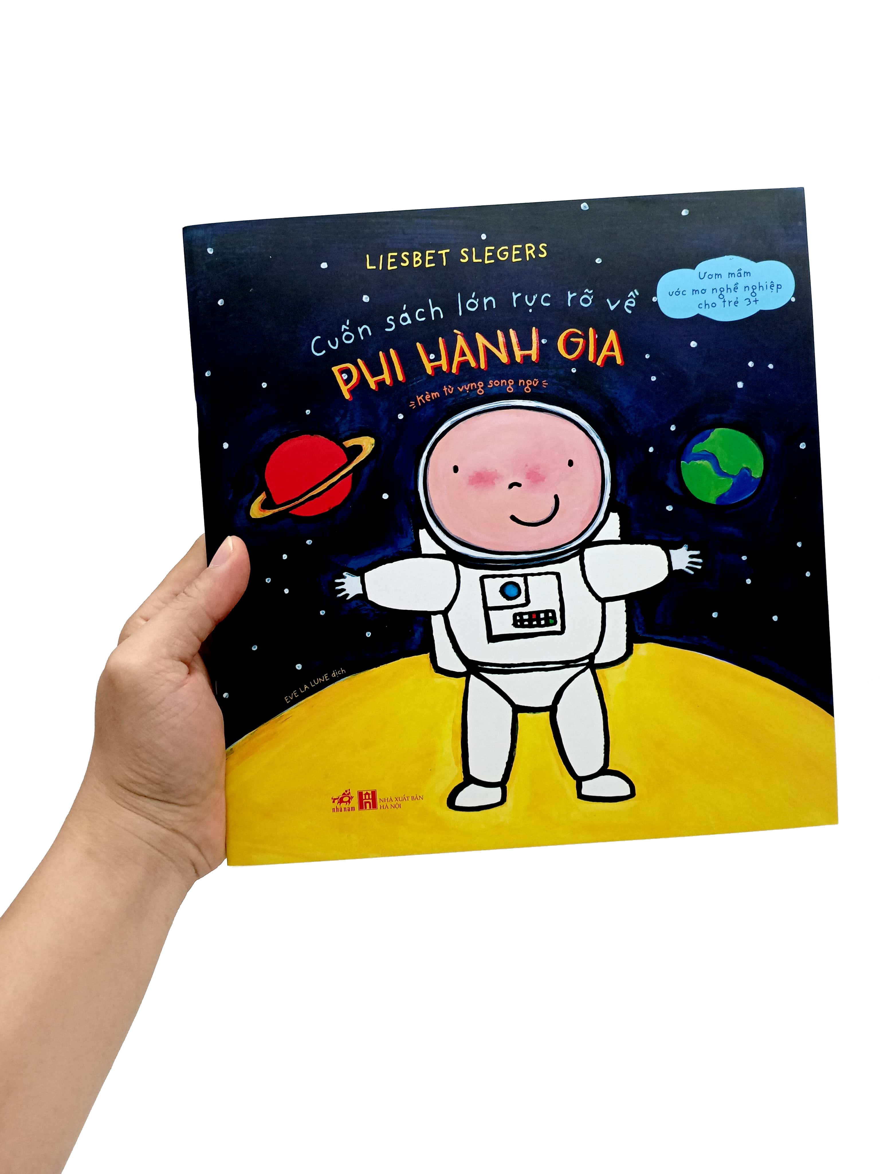 cuốn sách lớn rực rỡ về - phi hành gia (kèm từ vựng song ngữ) - Ảnh 7