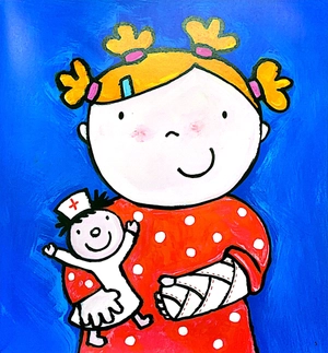 cuốn sách lớn rực rỡ về - y tá (kèm từ vựng song ngữ) - Ảnh 4