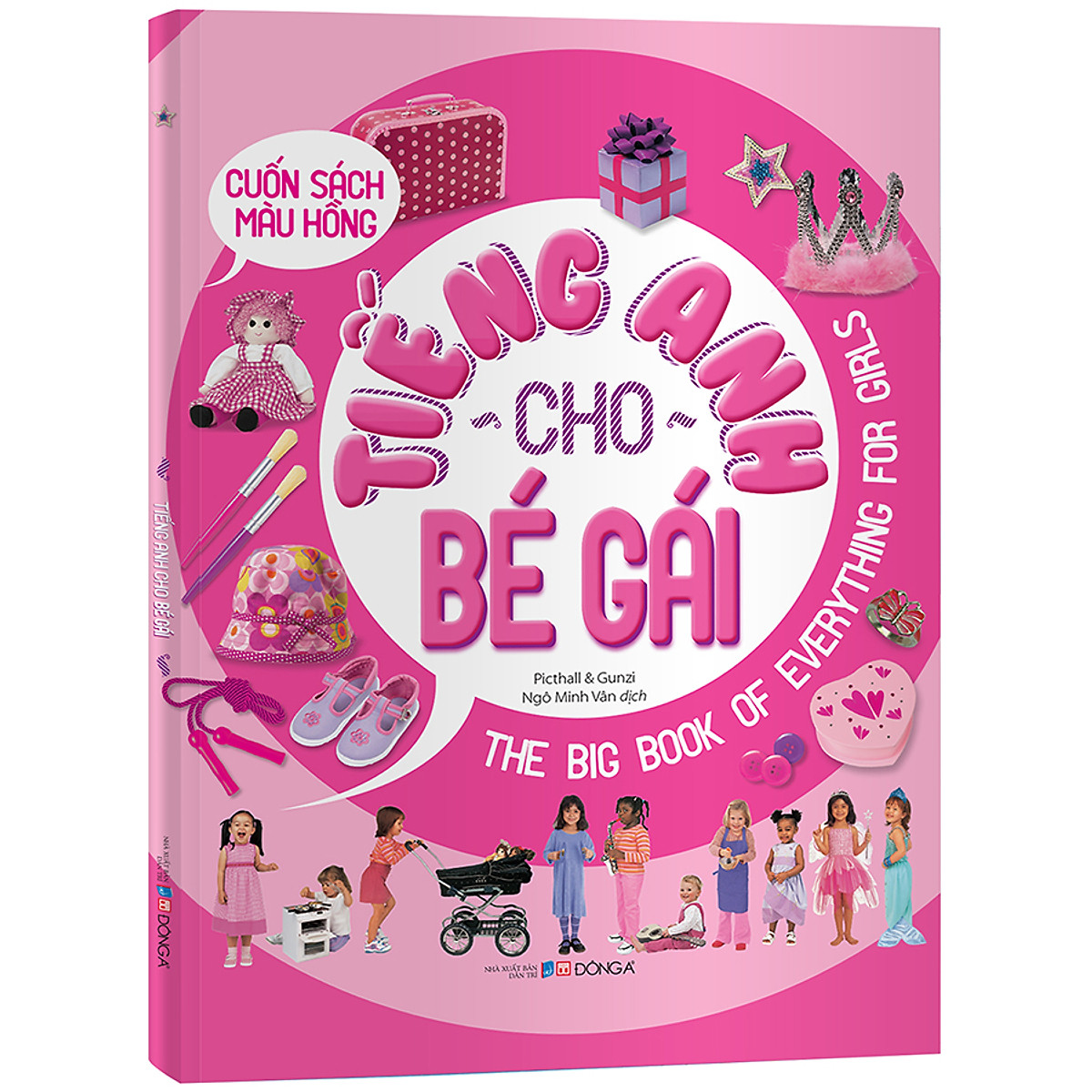cuốn sách màu hồng - tiếng anh cho bé gái (2019) - Ảnh 2