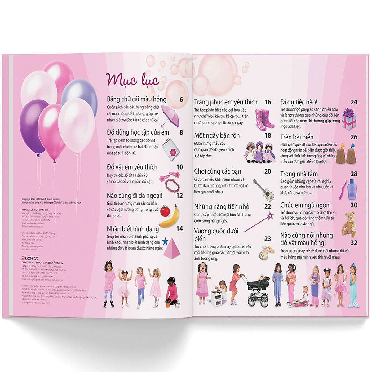 cuốn sách màu hồng - tiếng anh cho bé gái (2019) - Ảnh 3