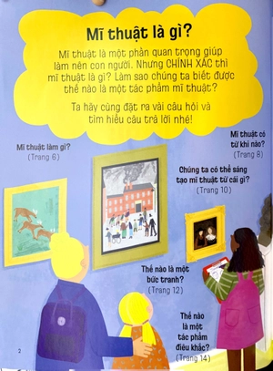 cuốn sách nhỏ, ý tưởng lớn - mĩ thuật là gì? - Ảnh 4