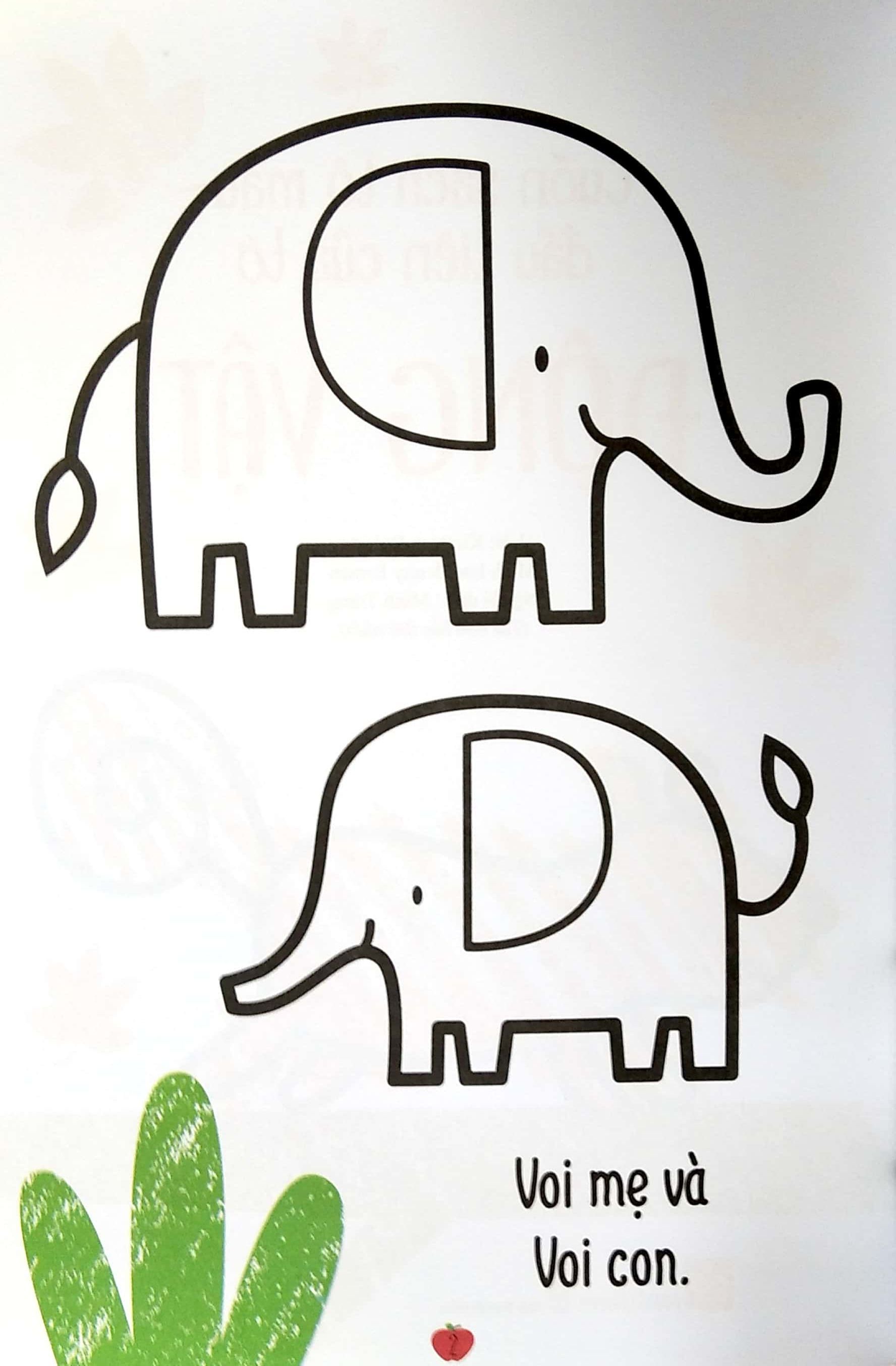 cuốn sách tô màu đầu tiên của tớ - động vật - Ảnh 3