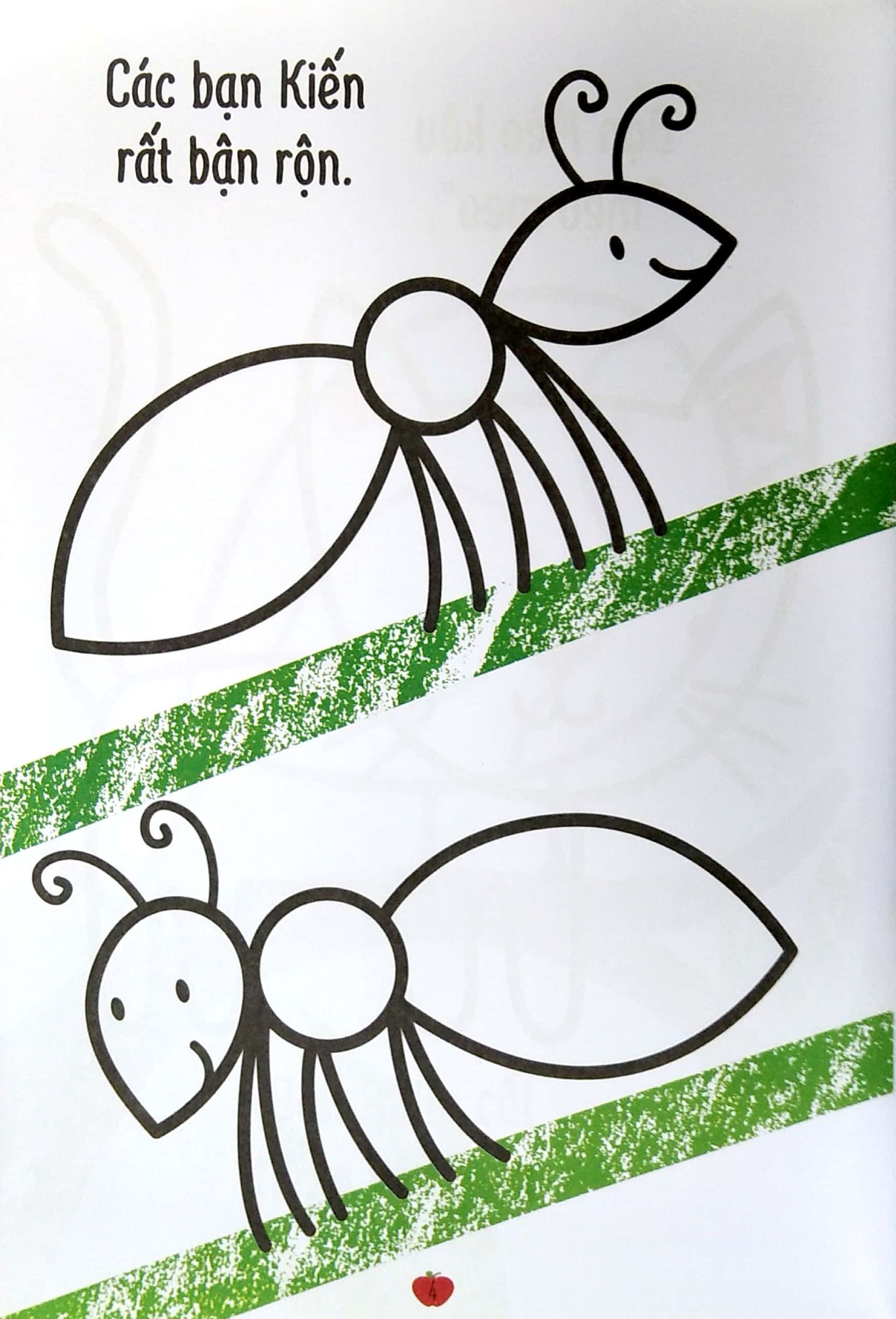 cuốn sách tô màu đầu tiên của tớ - khu vườn xinh đẹp - Ảnh 5