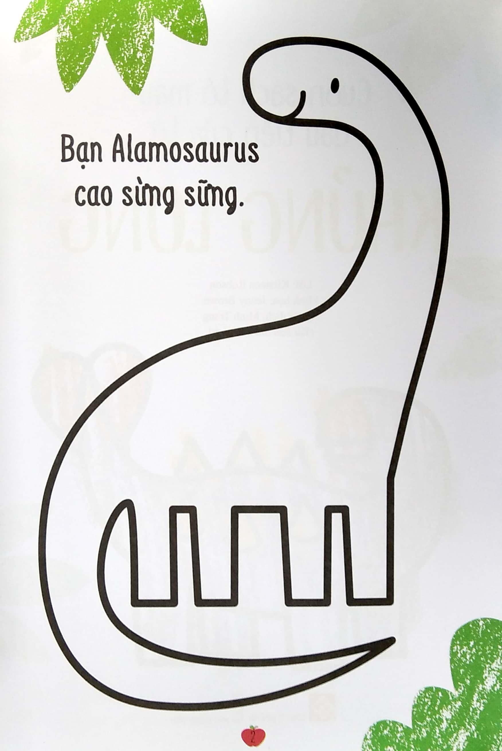 cuốn sách tô màu đầu tiên của tớ - khủng long - Ảnh 3