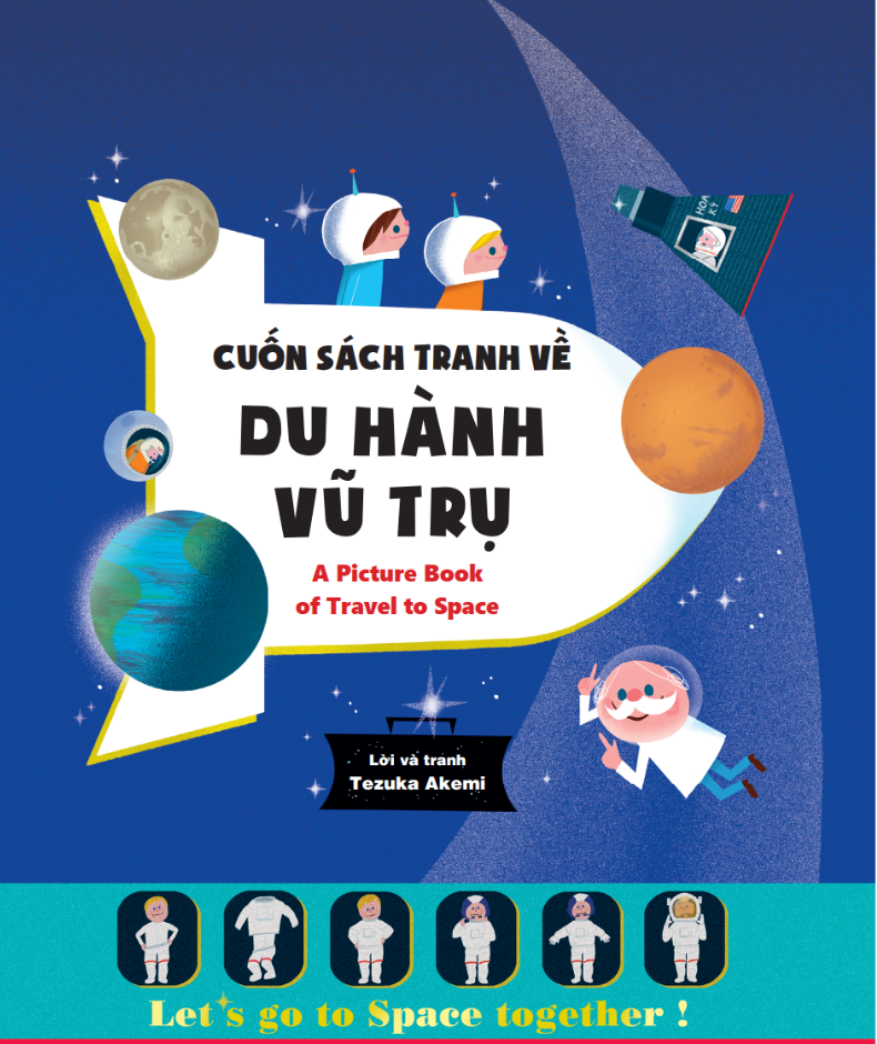 Cuốn Sách Tranh Về Du Hành Vũ Trụ - Ảnh 2