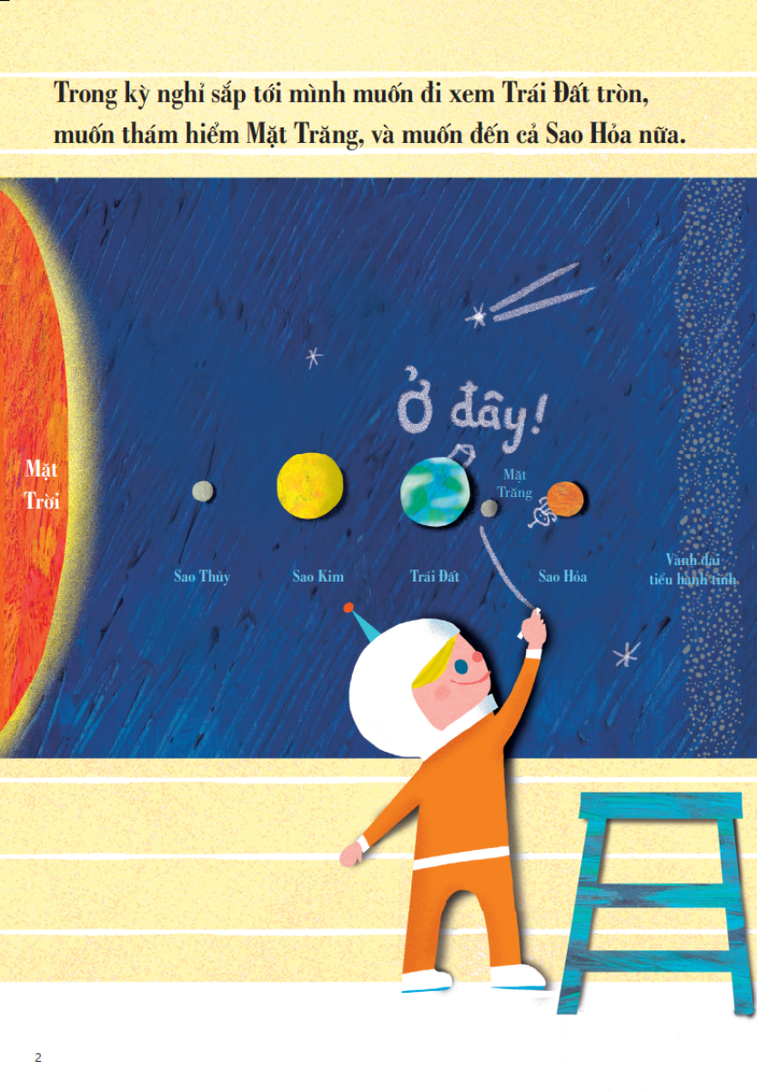 Cuốn Sách Tranh Về Du Hành Vũ Trụ - Ảnh 6