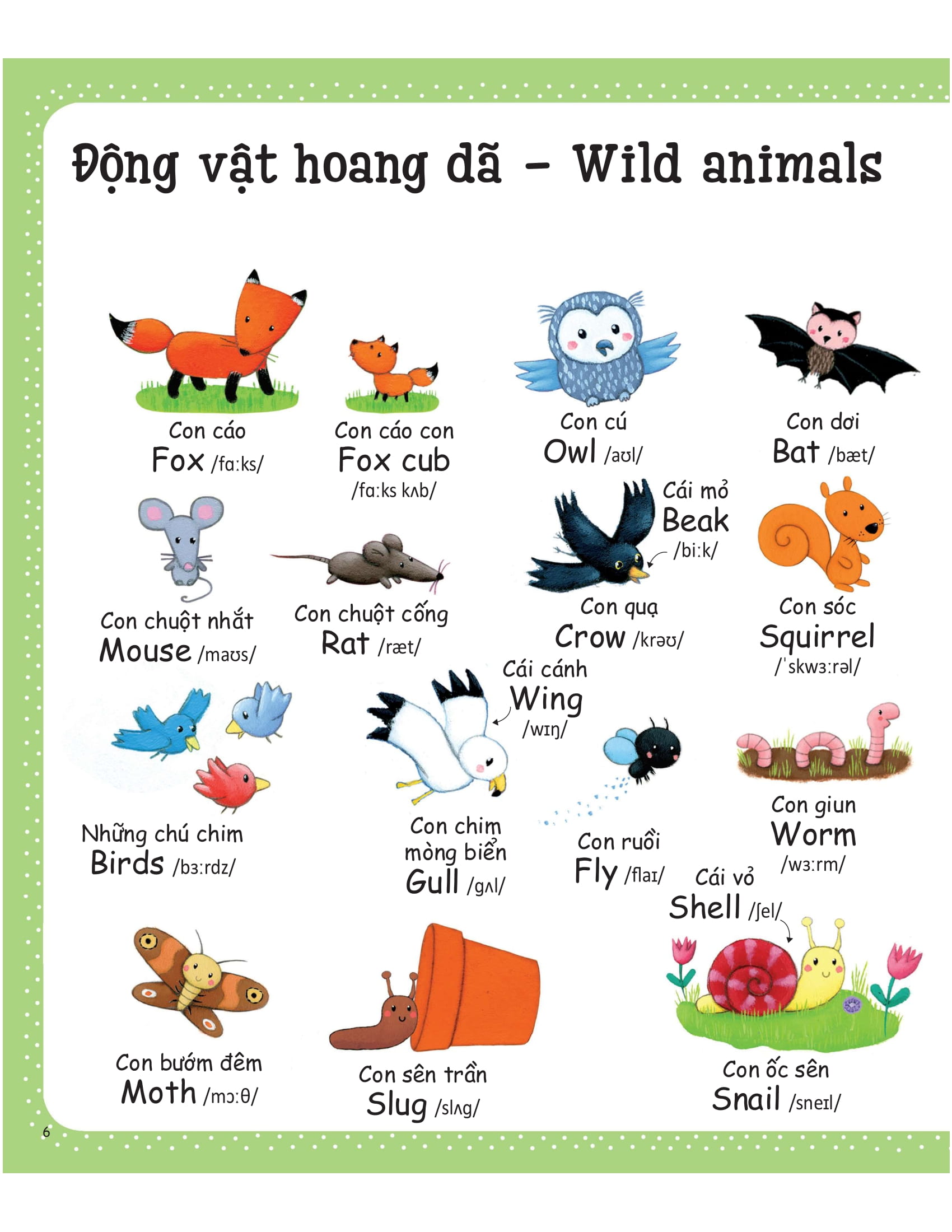 cuốn sách từ vựng đầu tiên của tôi - my first word book- nông trại - farm - Ảnh 4