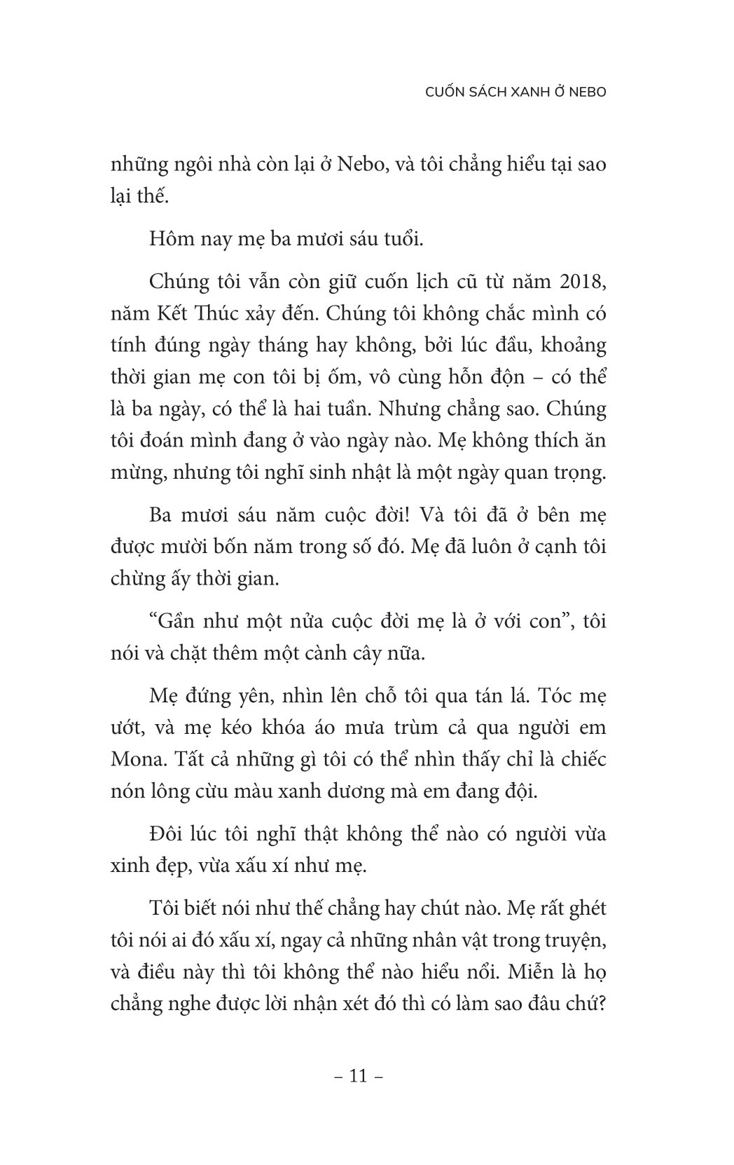 cuốn sách xanh ở nebo - một câu chuyện làm tan vỡ trái tim nhưng cũng sẽ chữa lành nó - Ảnh 10