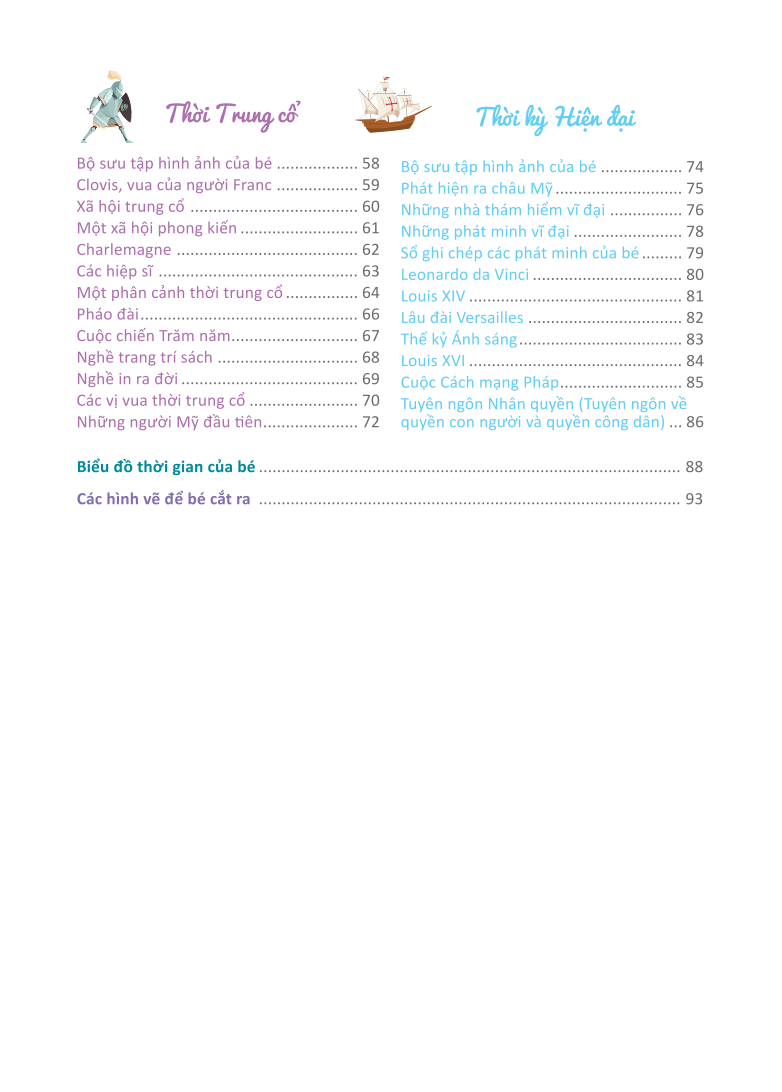 cuốn sổ lớn montessori về lịch sử thế giới (bìa mềm) - Ảnh 3