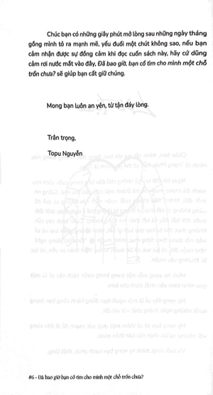 đã bao giờ, bạn cố tìm cho mình một chỗ trốn chưa? - Ảnh 4