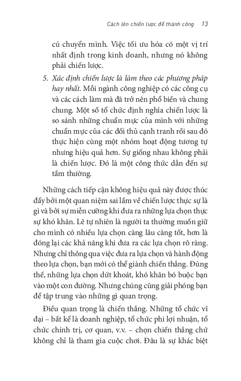 đã chơi phải thắng - cách xây dựng chiến lược thành công - Ảnh 10