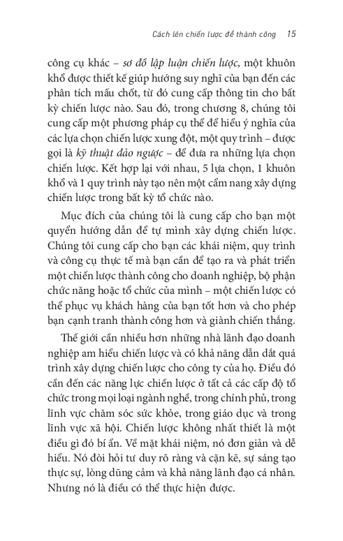 đã chơi phải thắng - cách xây dựng chiến lược thành công - Ảnh 12