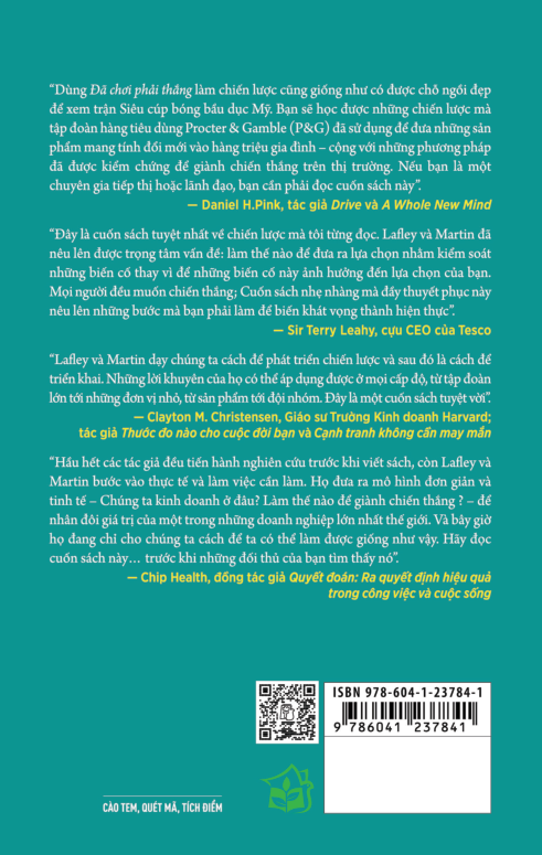 đã chơi phải thắng - cách xây dựng chiến lược thành công - Ảnh 13