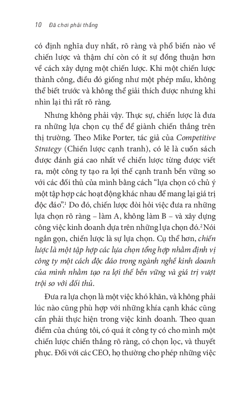 đã chơi phải thắng - cách xây dựng chiến lược thành công - Ảnh 8