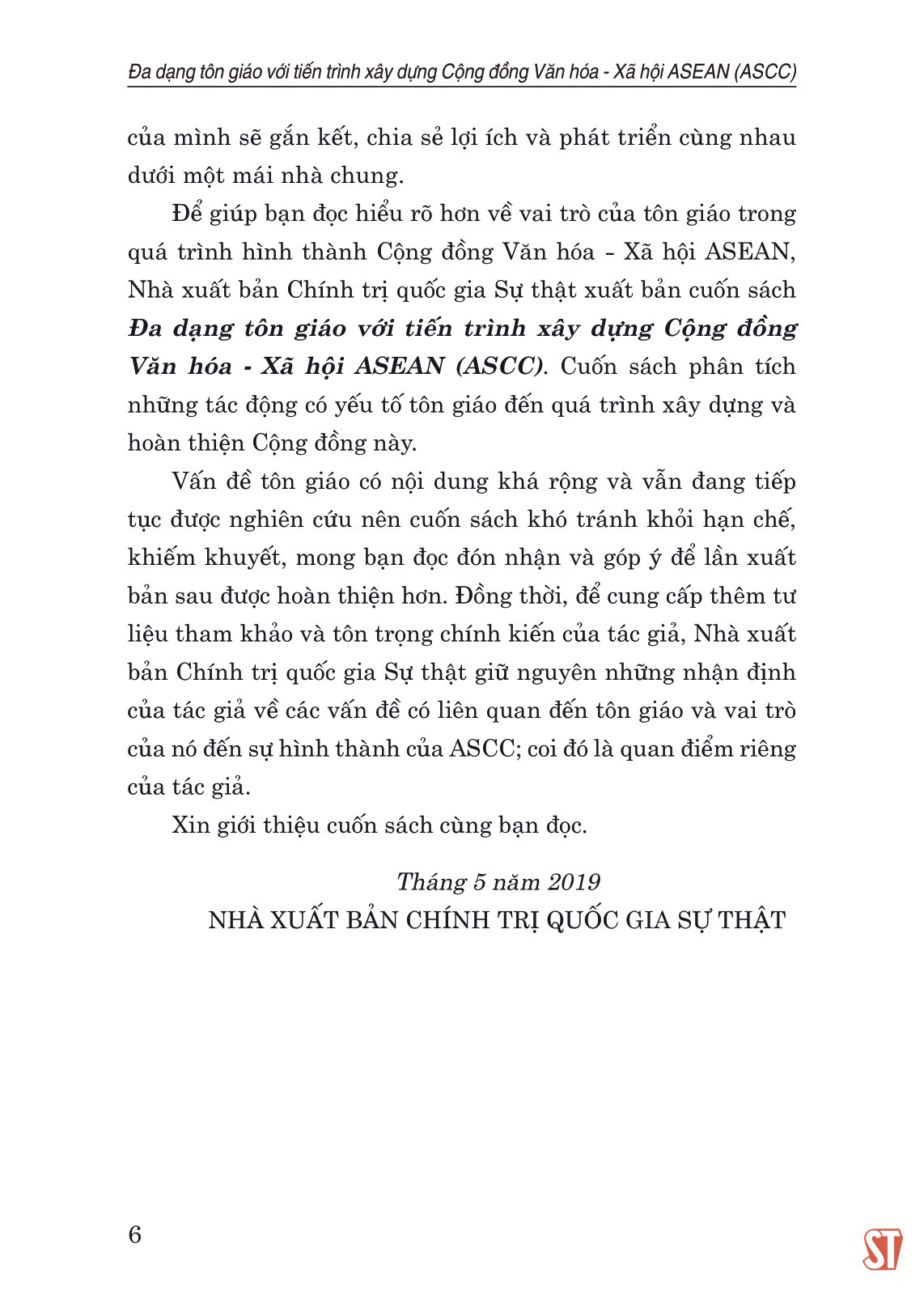 đa dạng tôn giáo với tiến trình xây dựng cộng đồng văn hóa - xã hội asean (ascc) - Ảnh 8