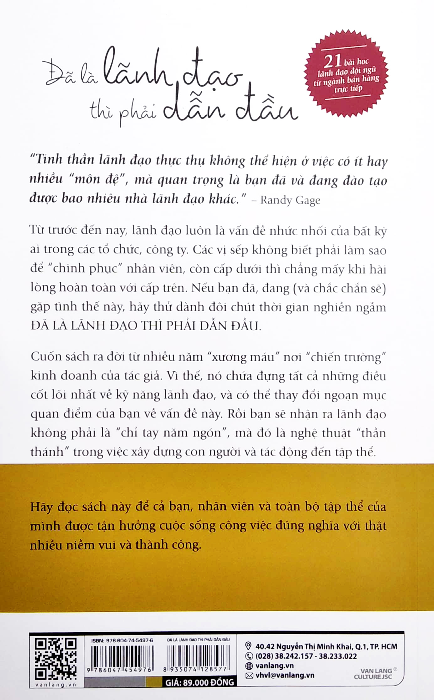 đã là lãnh đạo thì phải dẫn đầu - Ảnh 6