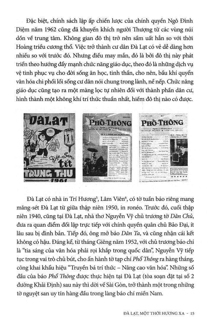 đà lạt, một thời hương xa - du khảo văn hóa đà lạt 1954 - 1975 (tái bản 2022) - Ảnh 8
