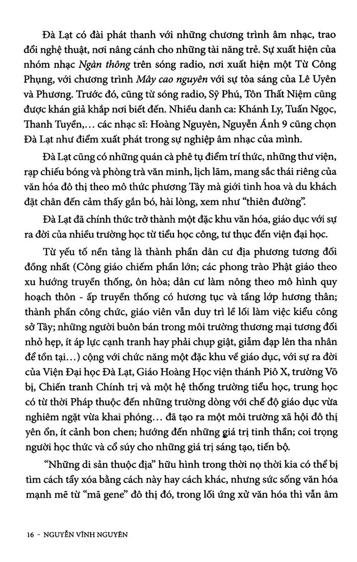 đà lạt, một thời hương xa - du khảo văn hóa đà lạt 1954 - 1975 (tái bản 2022) - Ảnh 9