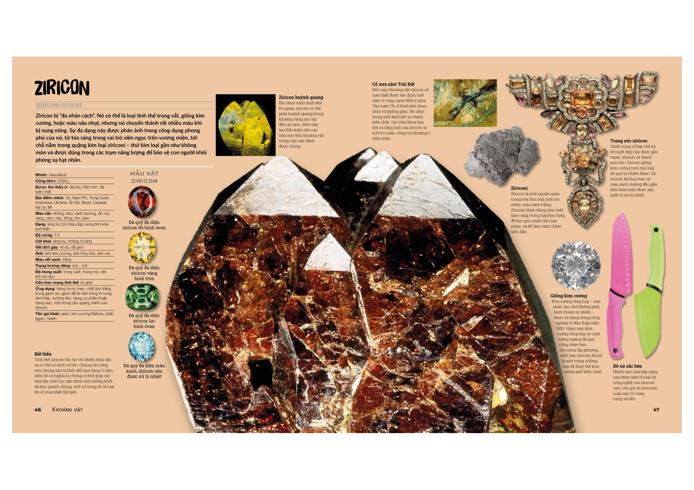 đá quý và khoáng sản - bìa cứng (tái bản) - Ảnh 8