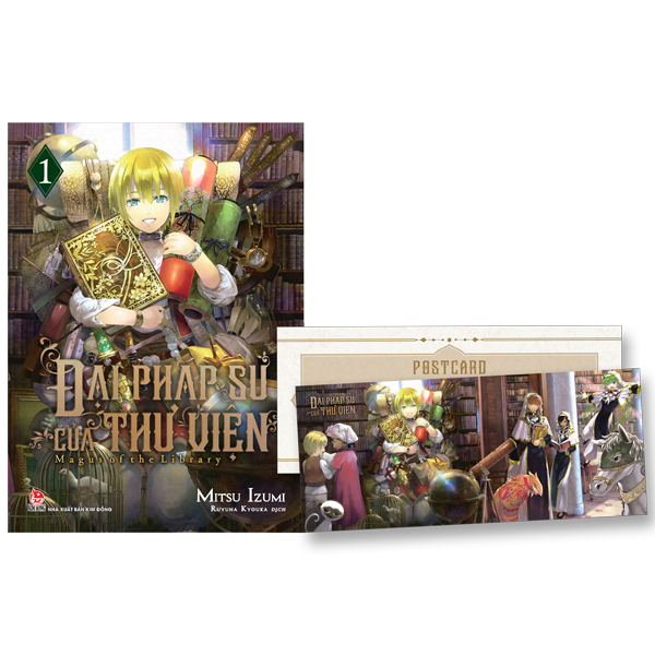 Bộ Đại Pháp Sư Của Thư Viện - Magus Of The Library - Tập 1 - Tặng Kèm Postcard Dài