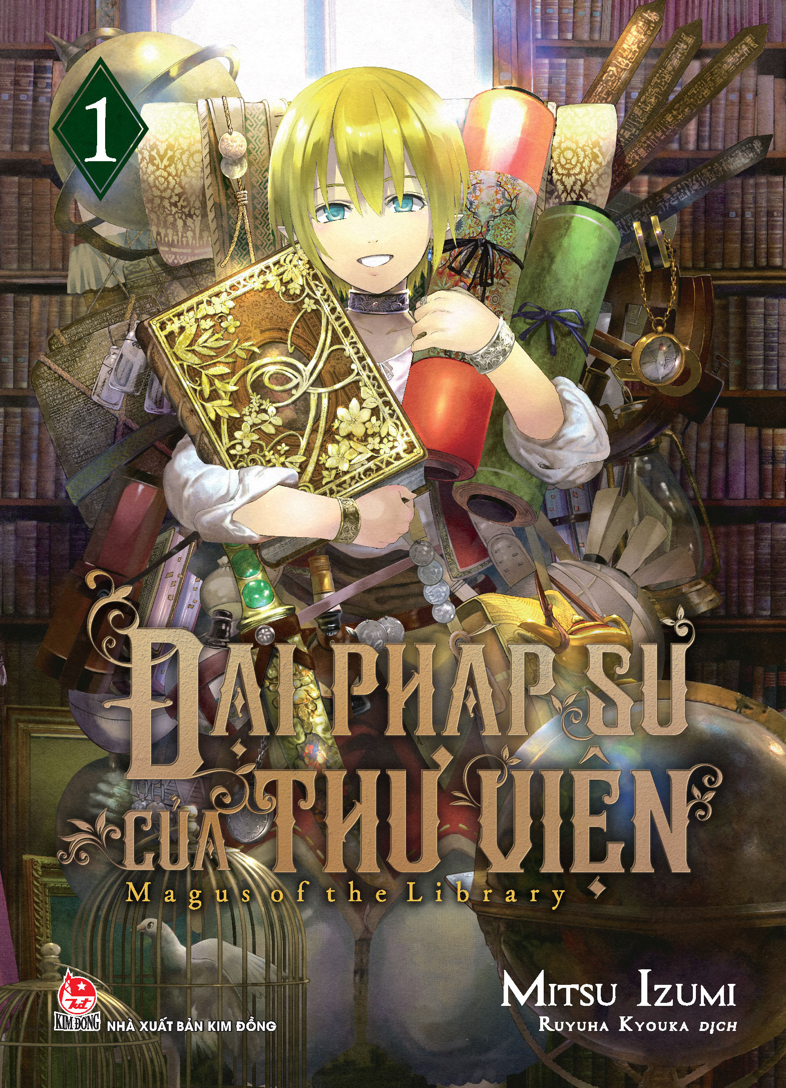 Bộ Đại Pháp Sư Của Thư Viện - Magus Of The Library - Tập 1 - Tặng Kèm Postcard Dài - Ảnh 3