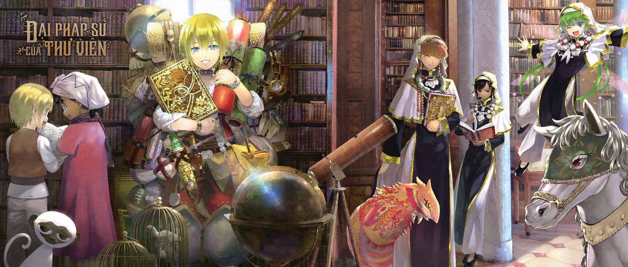 Bộ Đại Pháp Sư Của Thư Viện - Magus Of The Library - Tập 1 - Tặng Kèm Postcard Dài - Ảnh 4