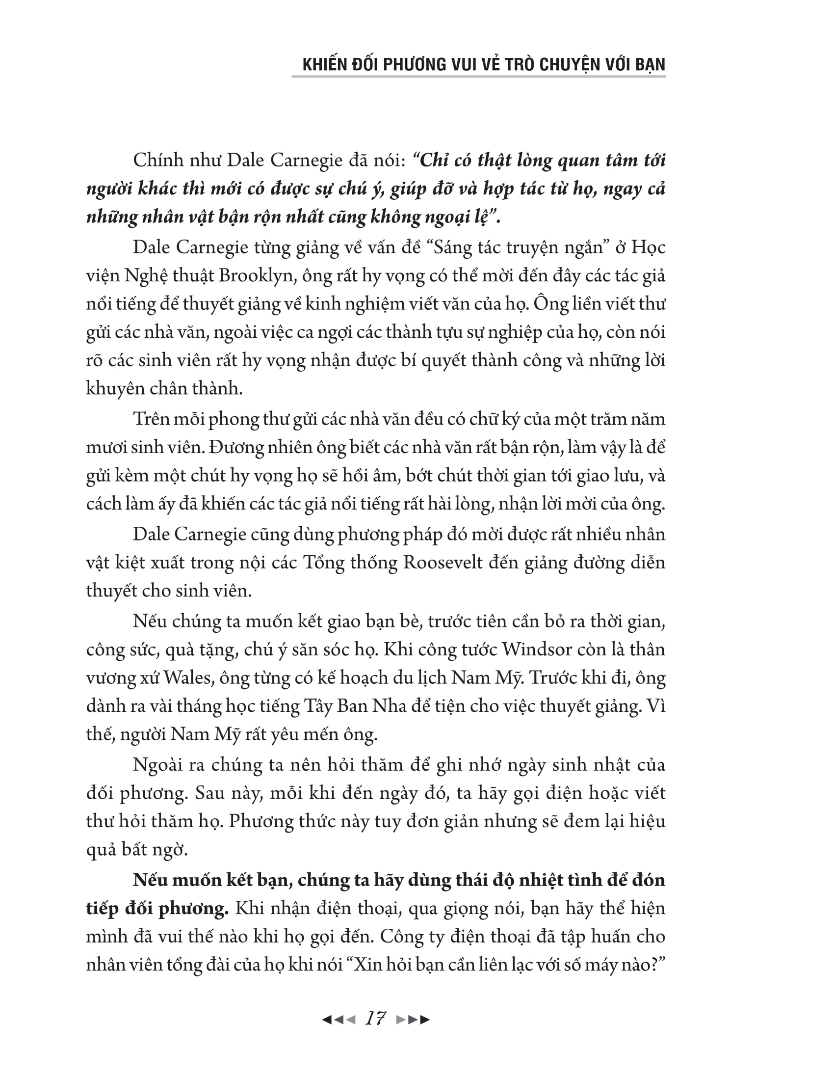 dale carnegie - bậc thầy của nghệ thuật giao tiếp (tái bản 2023) - Ảnh 18