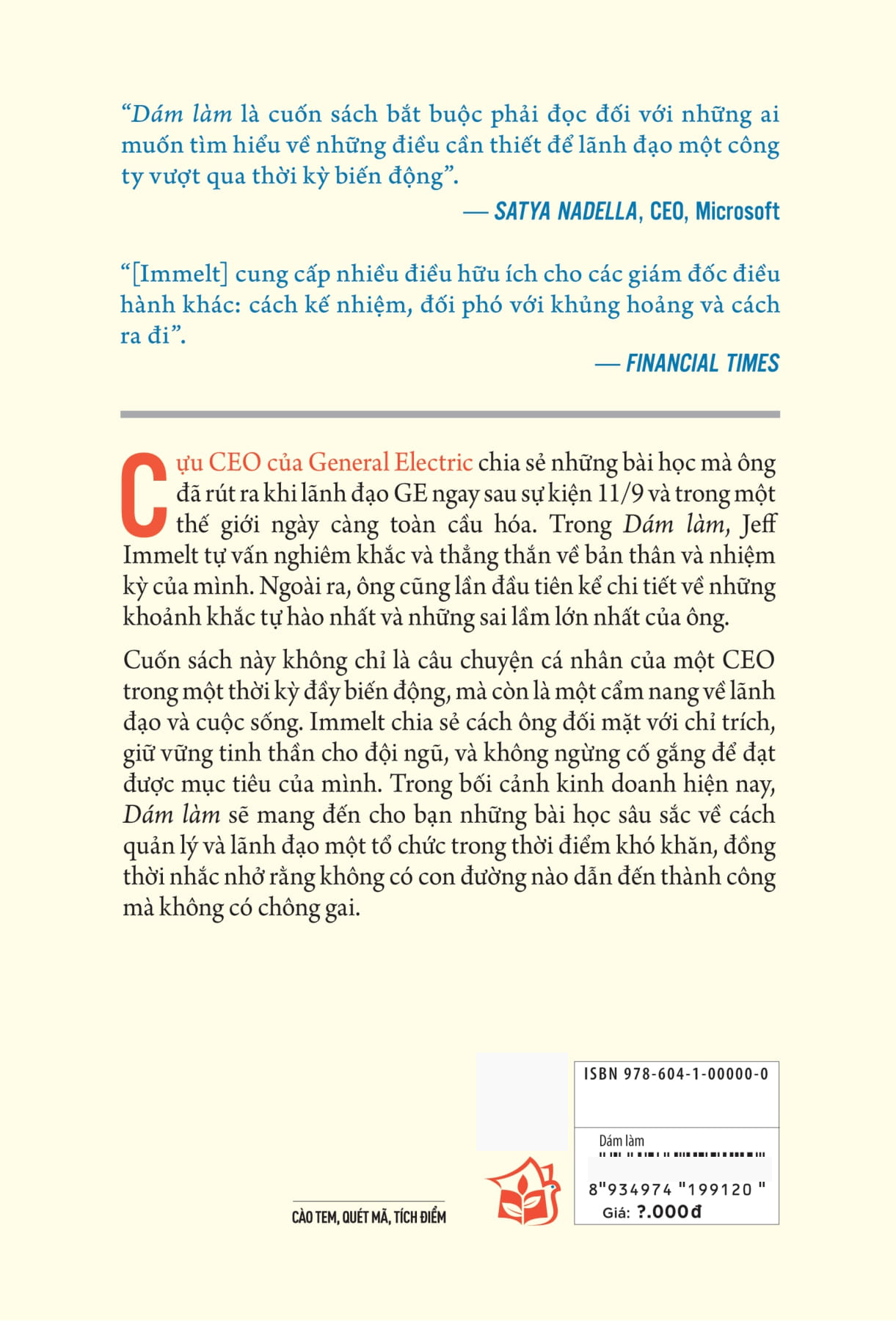 dám làm - những bài học về lãnh đạo của tôi tại ge - Ảnh 16