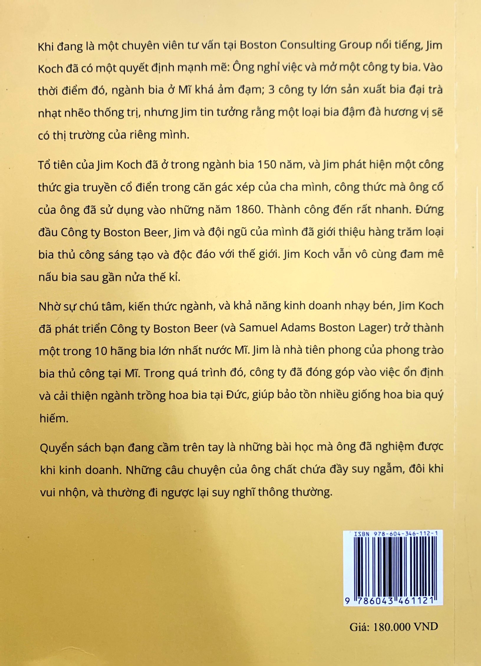 đam mê ủ ra tiền - 42 bài học thực chiến để làm giàu từ đam mê của tỉ phú bia thủ công jim koch - Ảnh 8