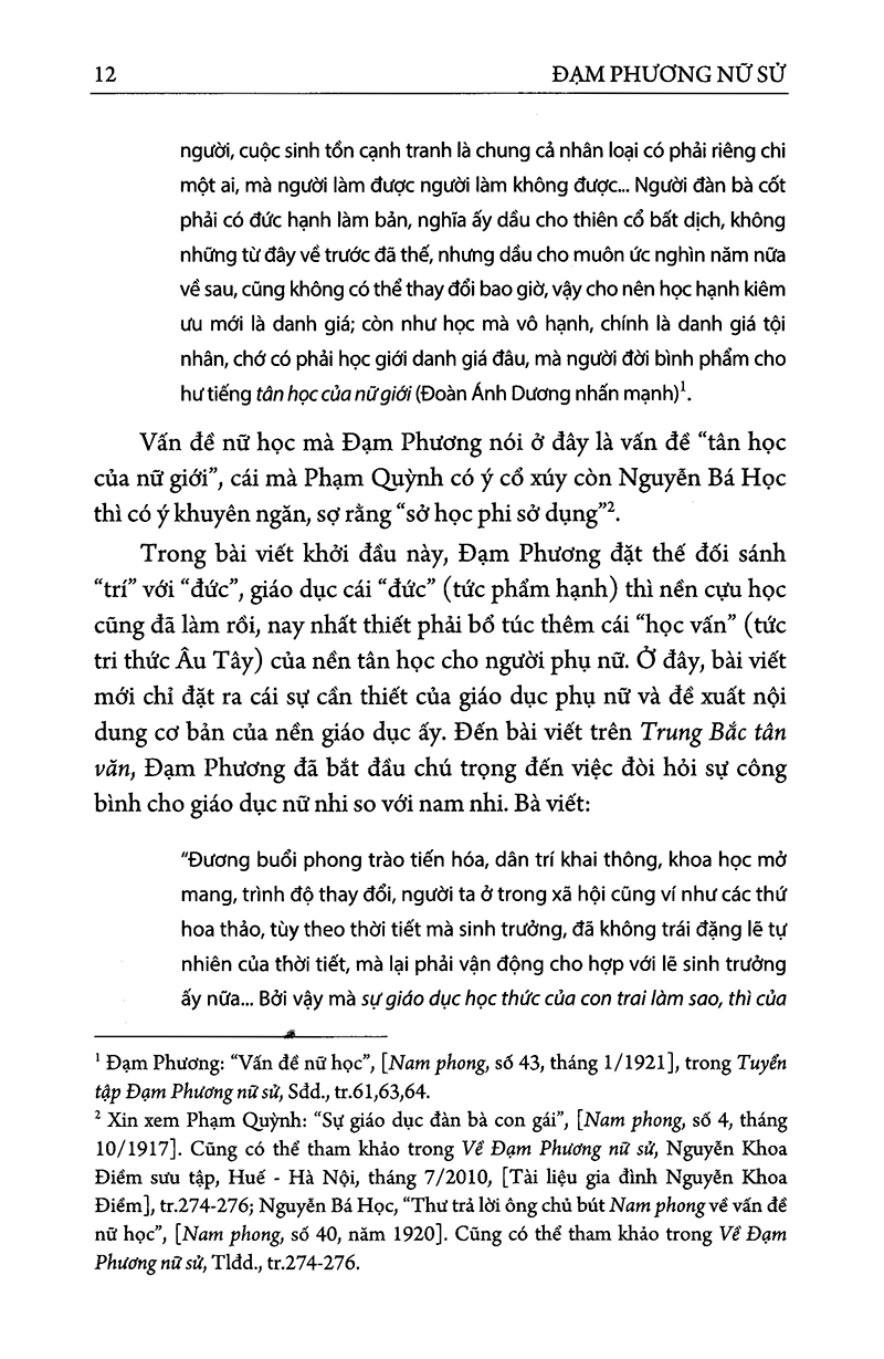 đạm phương nữ sử - vấn đề phụ nữ ở nước ta - Ảnh 10