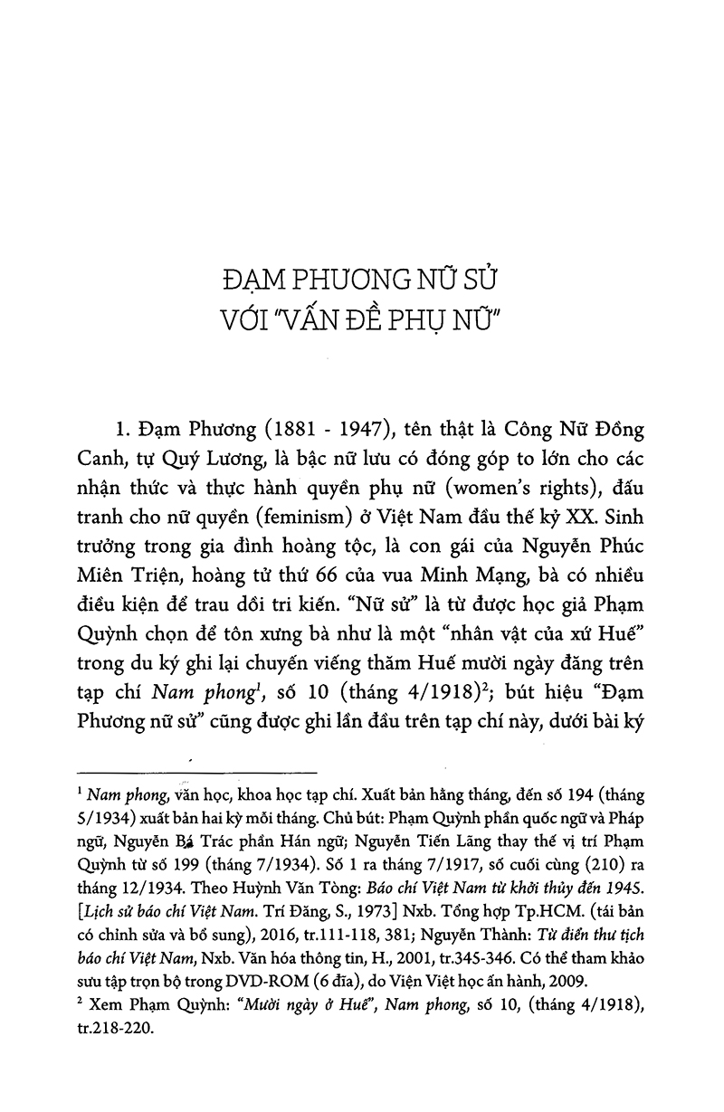 đạm phương nữ sử - vấn đề phụ nữ ở nước ta - Ảnh 5