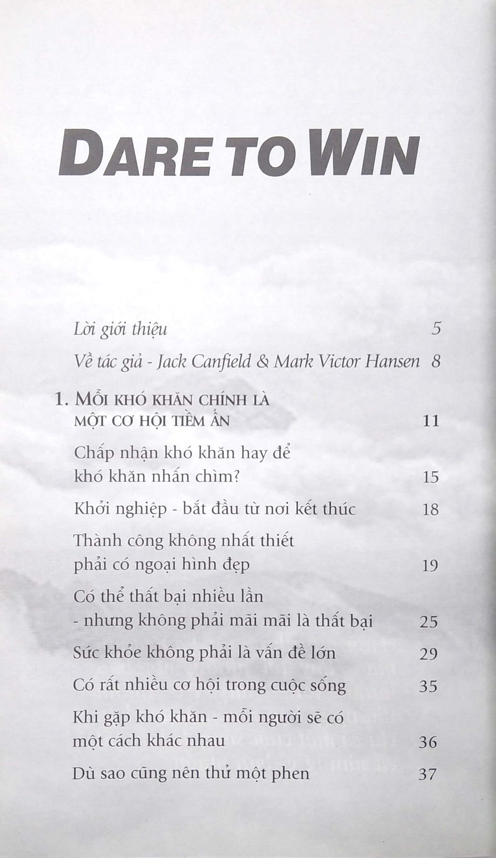 dám thành công - dare to win! - Ảnh 3