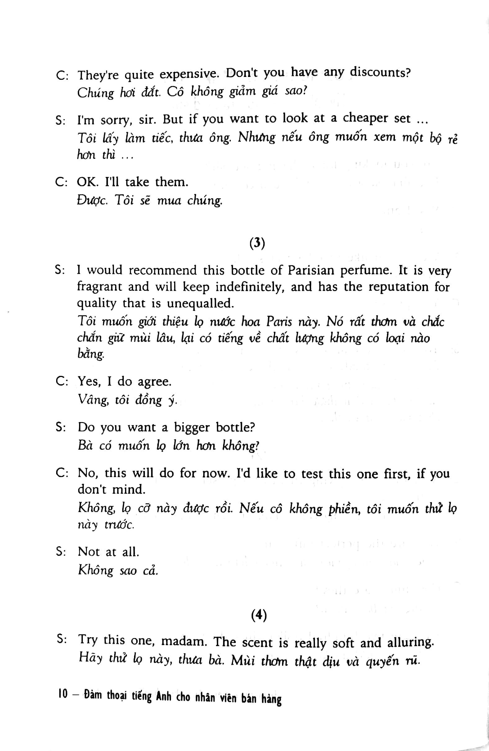 đàm thoại tiếng anh cho nhân viên bán hàng - kèm cd - Ảnh 10