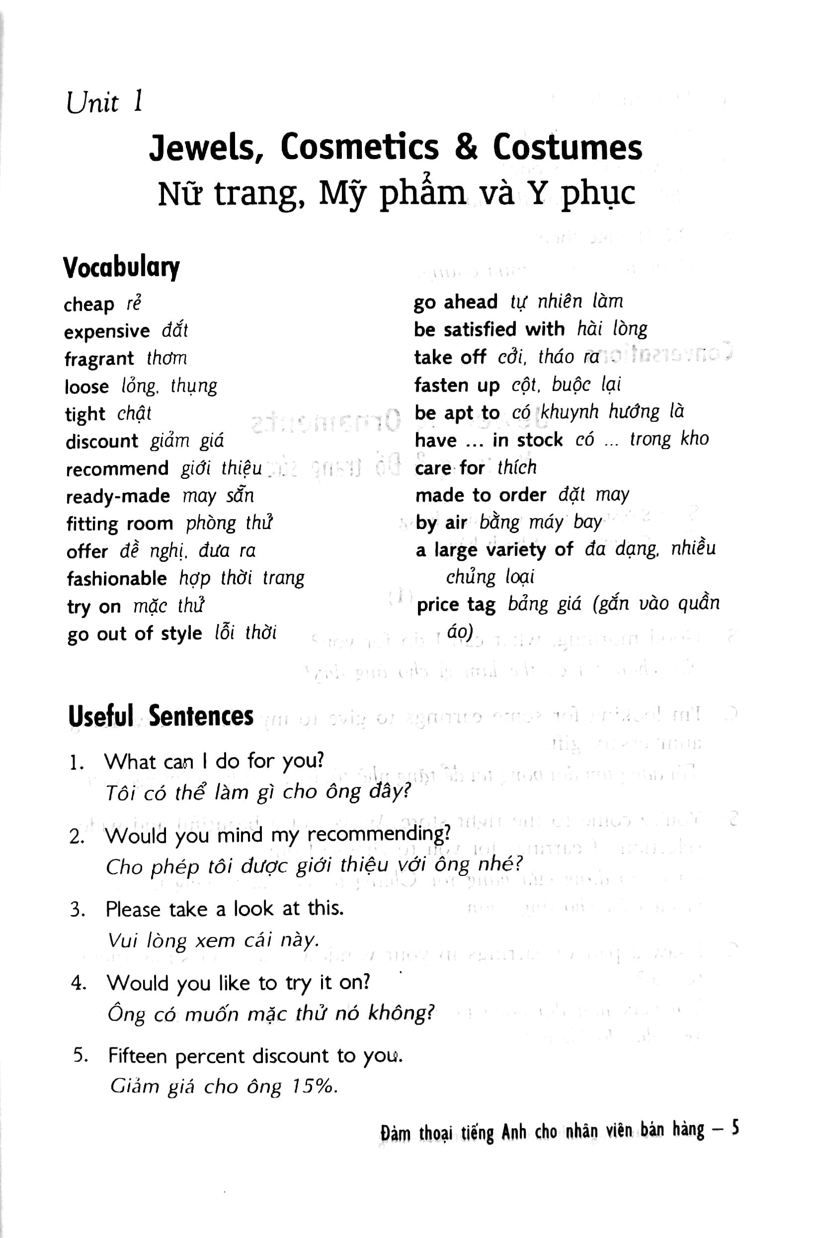 đàm thoại tiếng anh cho nhân viên bán hàng - kèm cd - Ảnh 5