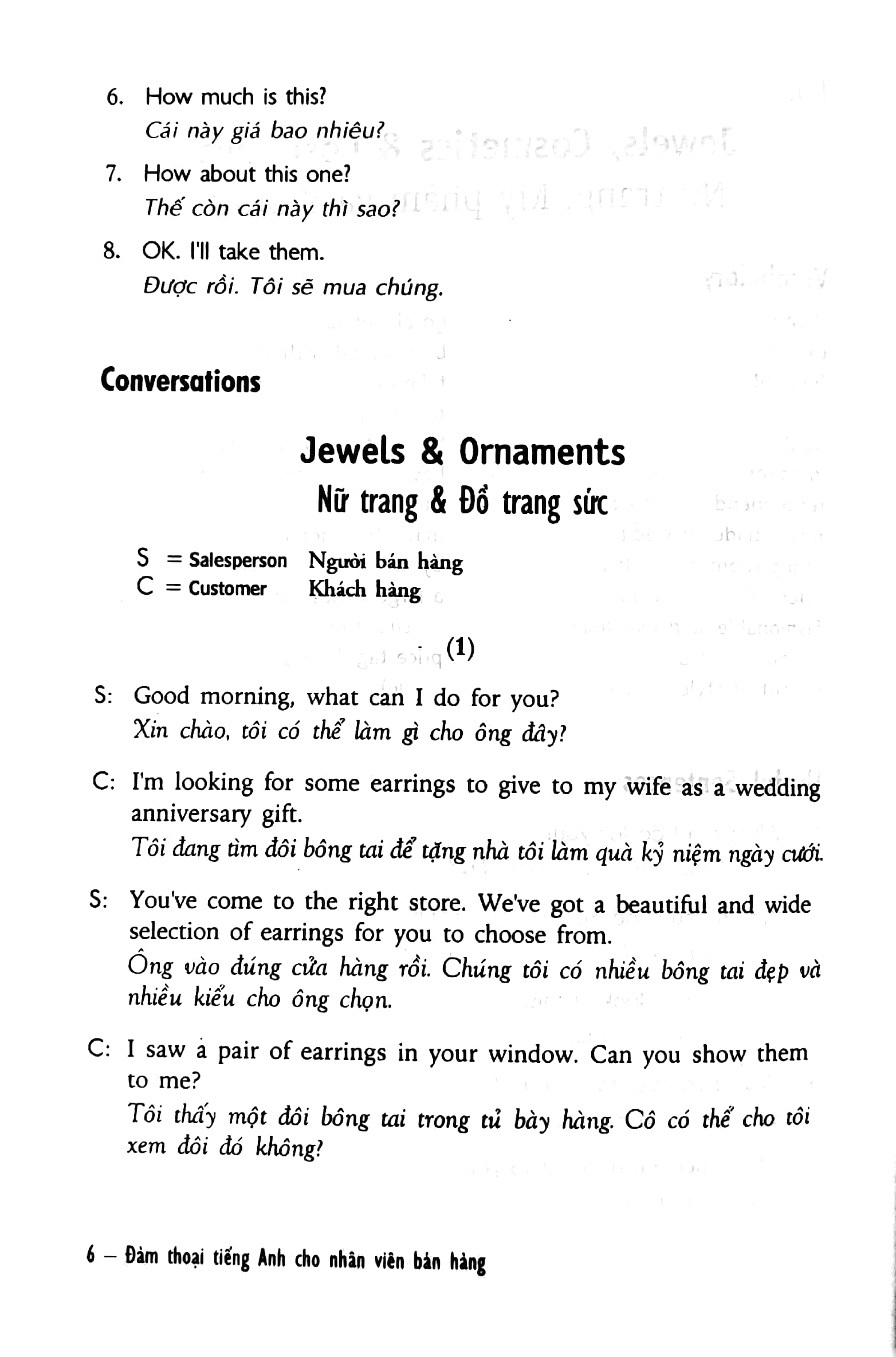 đàm thoại tiếng anh cho nhân viên bán hàng - kèm cd - Ảnh 6