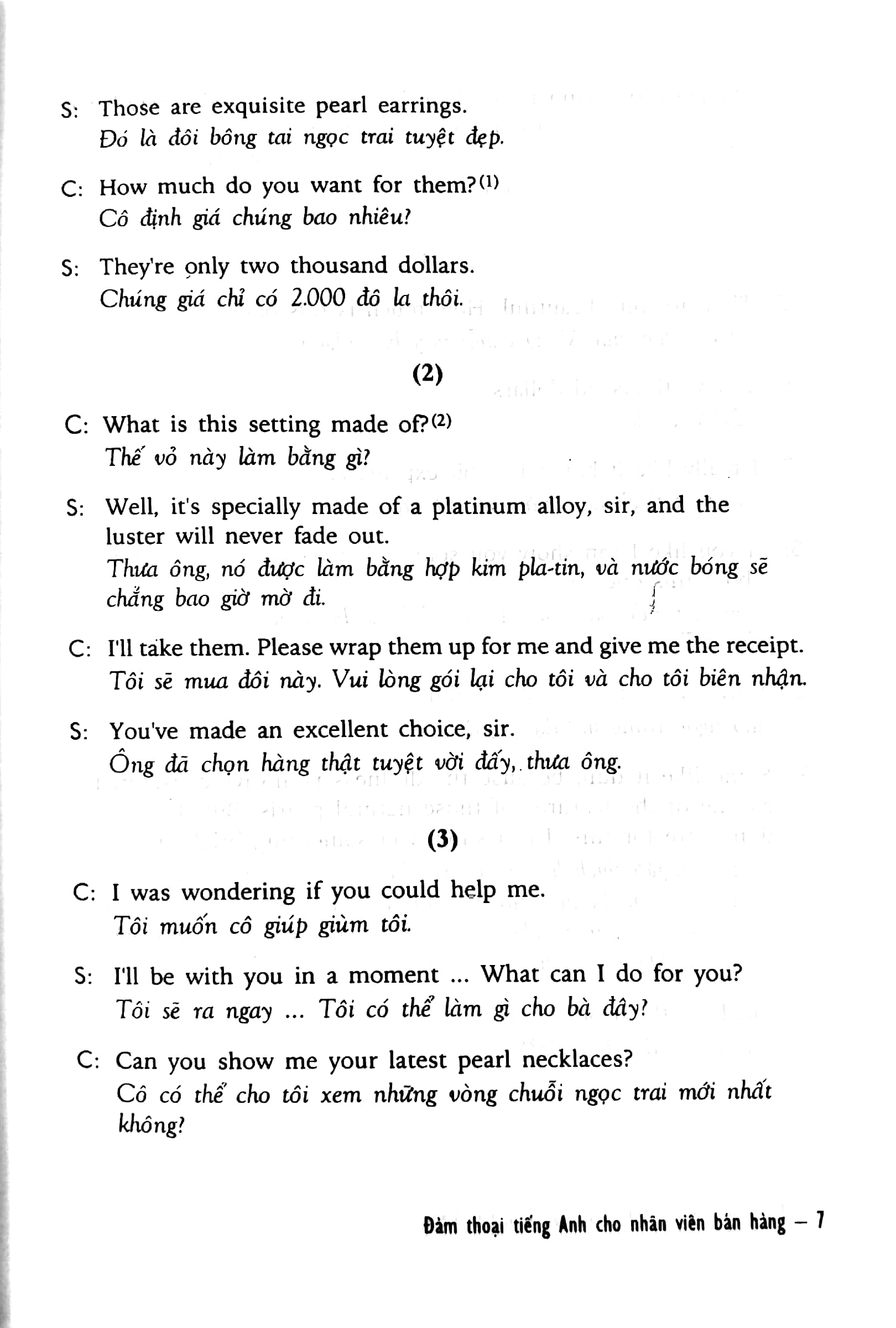 đàm thoại tiếng anh cho nhân viên bán hàng - kèm cd - Ảnh 7