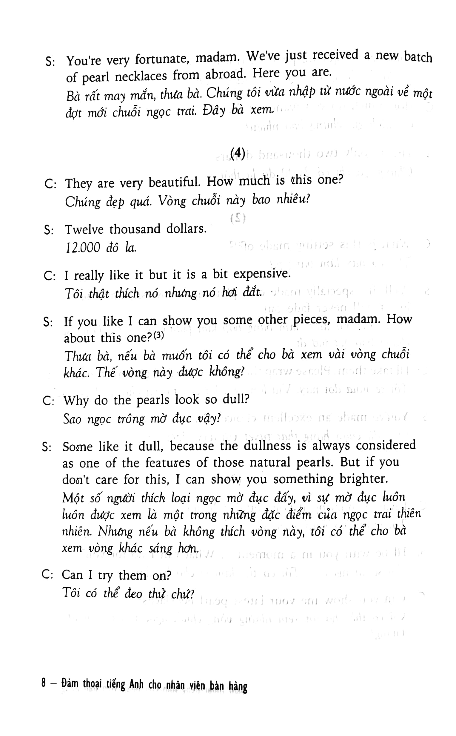 đàm thoại tiếng anh cho nhân viên bán hàng - kèm cd - Ảnh 8