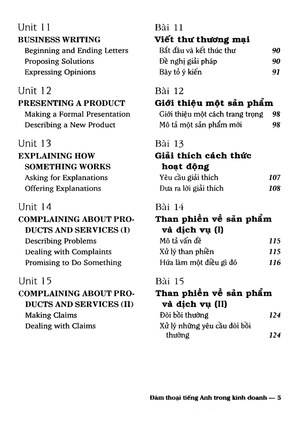 đàm thoại tiếng anh trong kinh doanh - kèm cd - Ảnh 5