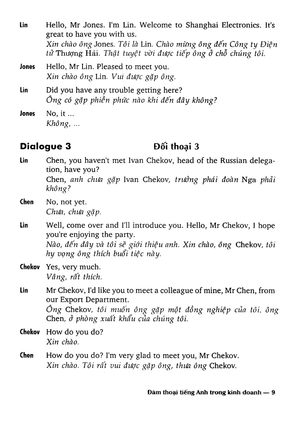 đàm thoại tiếng anh trong kinh doanh - kèm cd - Ảnh 9