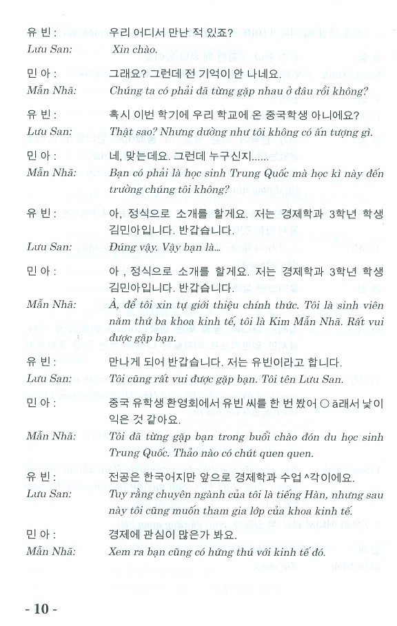 đàm thoại tiếng hàn trong tình huống thực tế - Ảnh 6