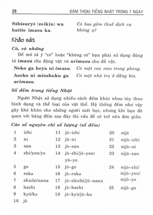 đàm thoại tiếng nhật trong 7 ngày - dễ dàng và nhanh chóng (kèm cd) - Ảnh 18