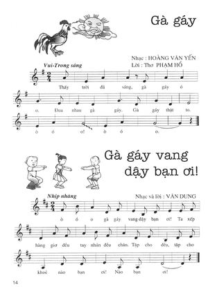 đàn gà trong sân - 100 bài hát dành cho mẫu giáo, nhi đồng nói về thế giới loài vật - Ảnh 15