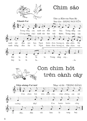 đàn gà trong sân - 100 bài hát dành cho mẫu giáo, nhi đồng nói về thế giới loài vật - Ảnh 7