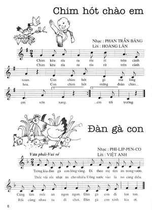 đàn gà trong sân - 100 bài hát dành cho mẫu giáo, nhi đồng nói về thế giới loài vật - Ảnh 9
