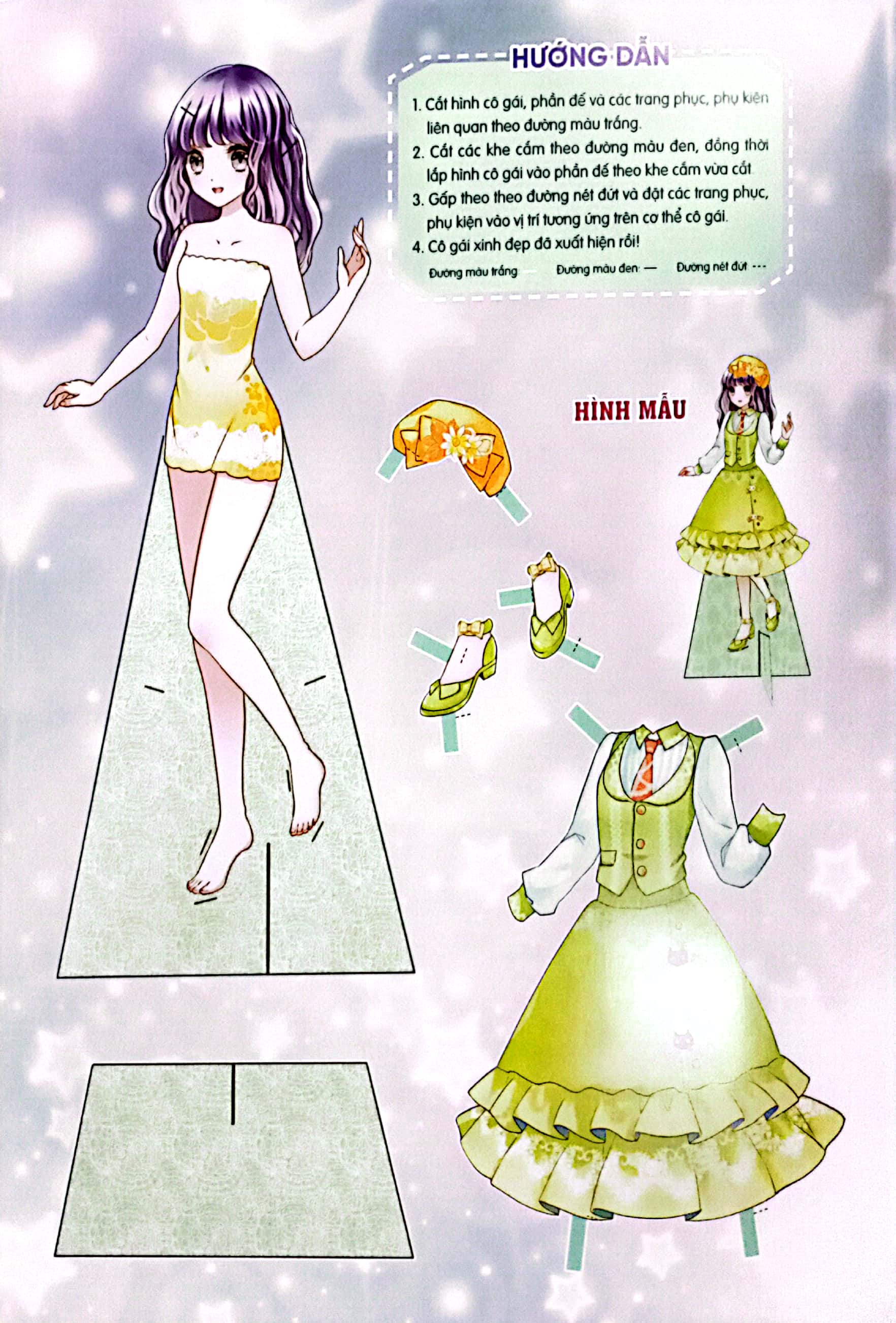 dán giấy công chúa - công chúa đáng yêu - Ảnh 3