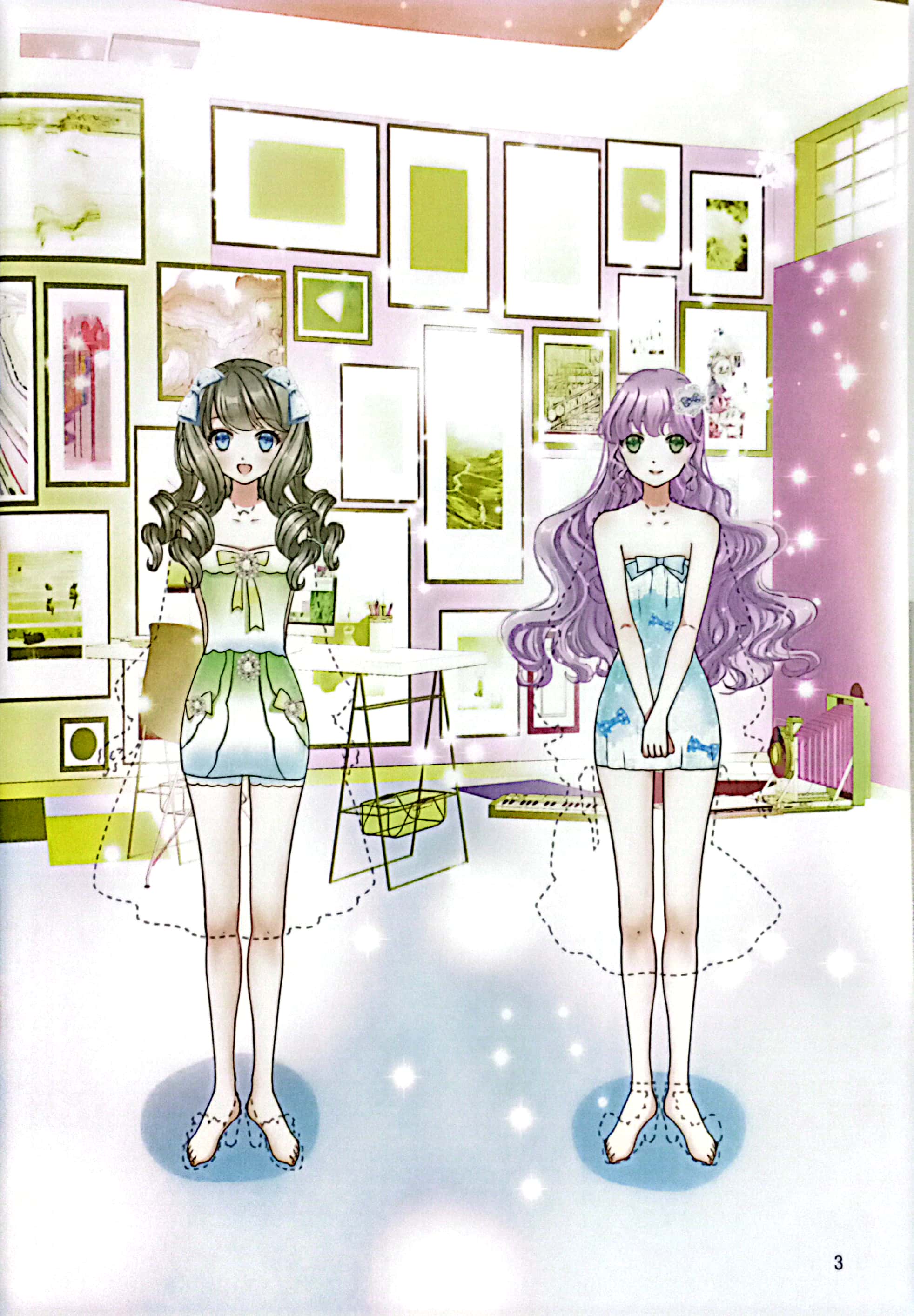 dán giấy công chúa - công chúa đáng yêu - Ảnh 5