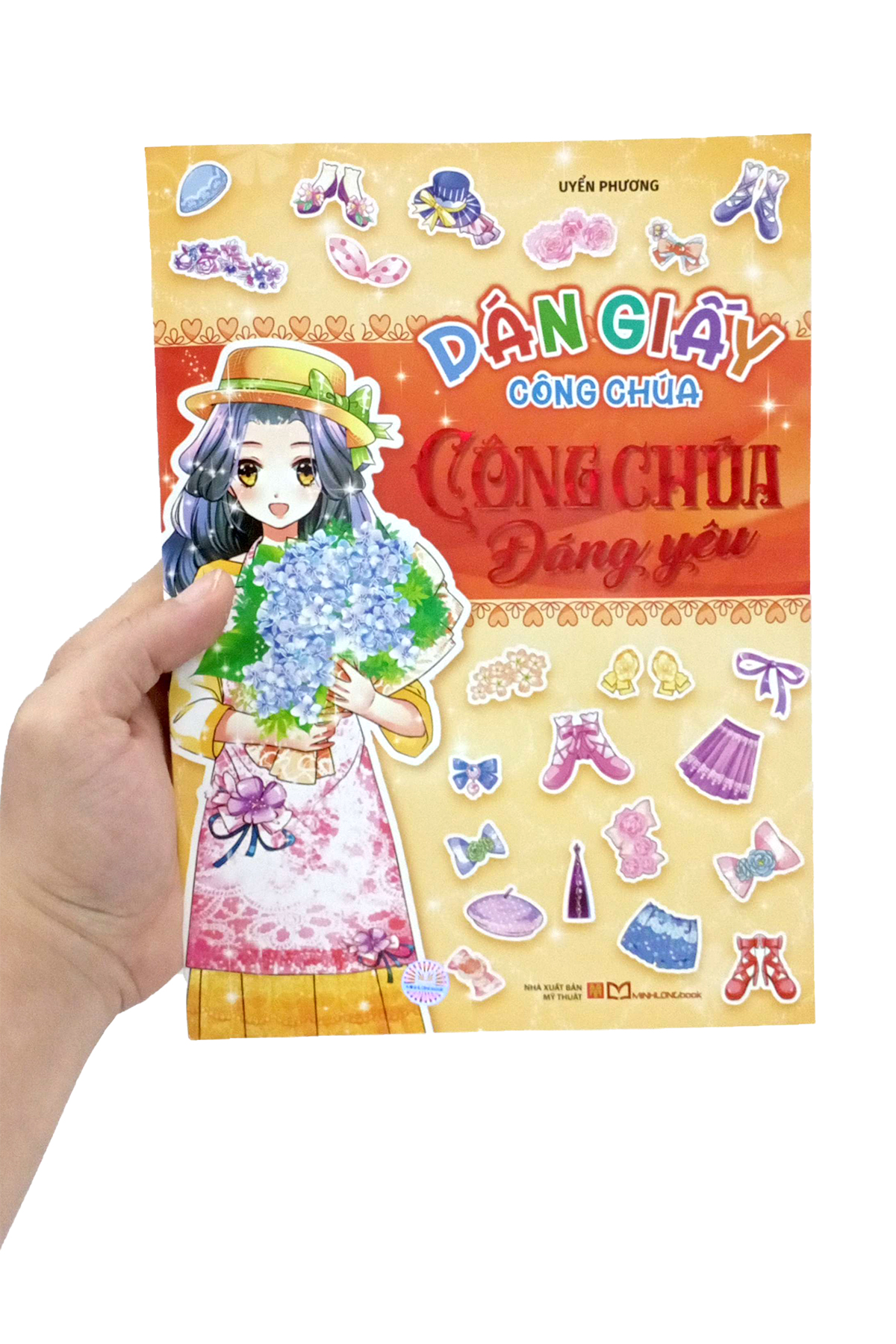 dán giấy công chúa - công chúa đáng yêu - Ảnh 7